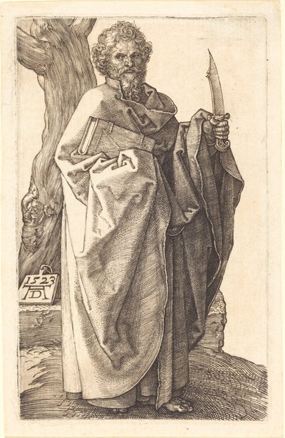Pyhä Bartolomeus tekijältä Albrecht Dürer
