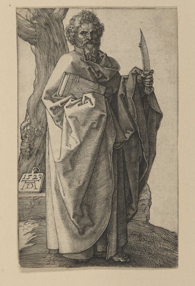 Pyhä Bartolomeus tekijältä Albrecht Dürer