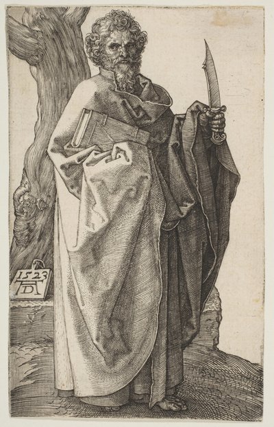 Pyhä Bartolomeus, 1523. tekijältä Albrecht Dürer
