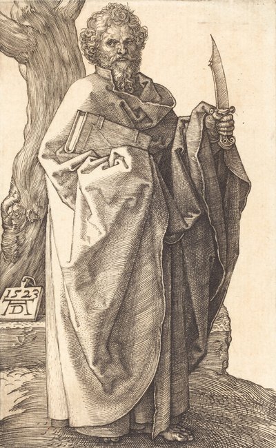 Pyhä Bartolomeus, 1523. tekijältä Albrecht Dürer