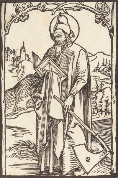 Pyhä Mattias, n. 1500. tekijältä Albrecht Dürer