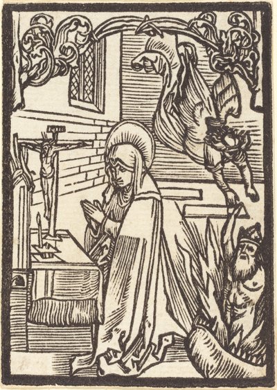 Pyhä Odilia tekijältä Albrecht Dürer