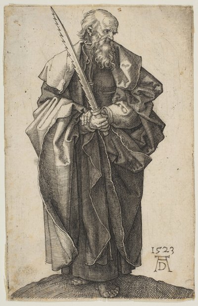 Pyhä Simon, 1523. tekijältä Albrecht Dürer