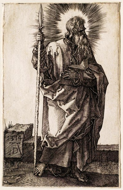 Pyhä Tuomas tekijältä Albrecht Dürer