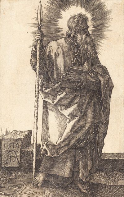 Pyhä Tuomas, 1514. tekijältä Albrecht Dürer