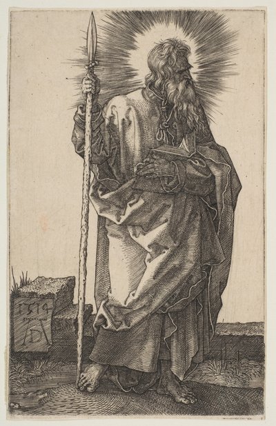 Pyhä Tuomas, 1514. tekijältä Albrecht Dürer