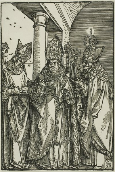 Pyhät Nikolaus, Ulrich ja Erasmus tekijältä Albrecht Dürer