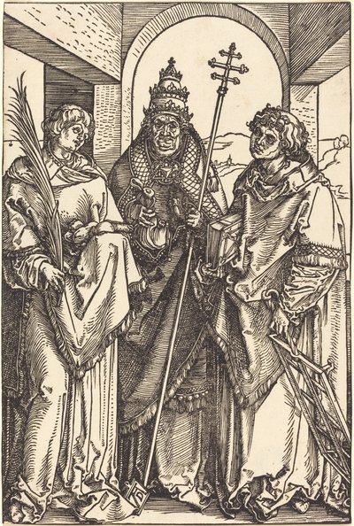 Sant Esteve, Sixt i Lawrence finlandès tekijältä Albrecht Dürer