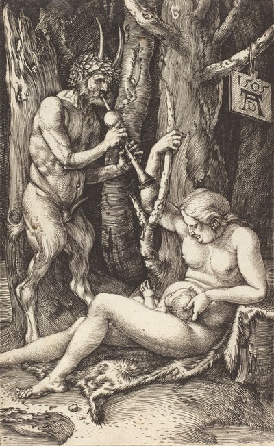 Satyr Family, 1505. tekijältä Albrecht Dürer
