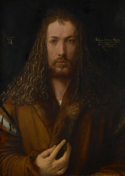 Omakuva turkistakissa tekijältä Albrecht Dürer