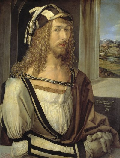 Omakuva tekijältä Albrecht Dürer