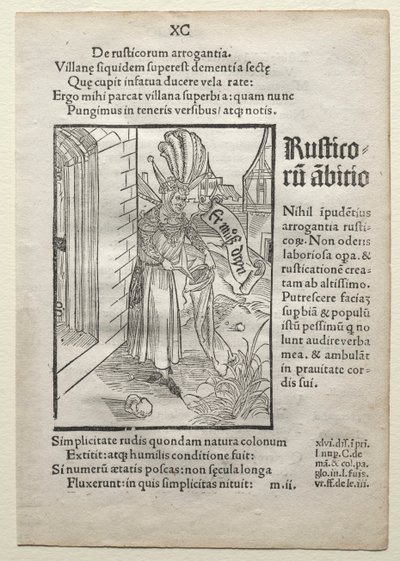 Hullujen laiva, vuoden 1497 jälkeen. tekijältä Albrecht Dürer