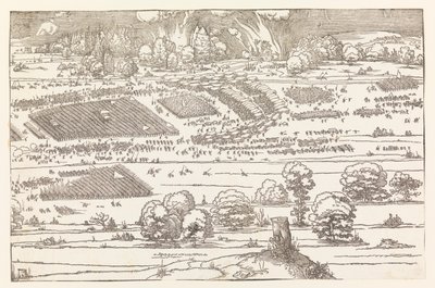 Kaupungin piiritys (osa 2) tekijältä Albrecht Dürer