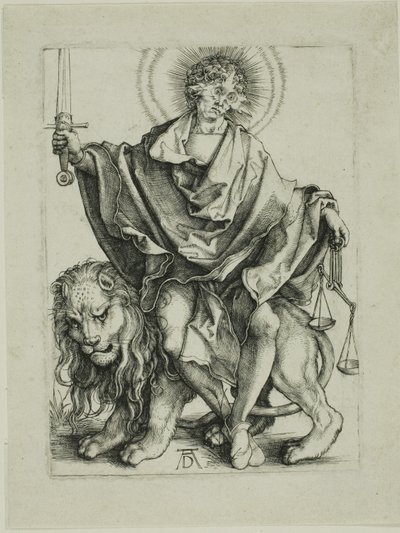Oikeuden aurinko (tuomari) tekijältä Albrecht Dürer