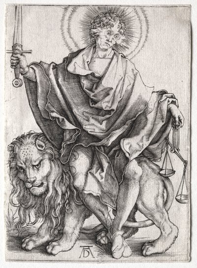 Vanhurskauden poika, n. 1500. tekijältä Albrecht Dürer