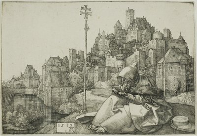 St. Anthony tekijältä Albrecht Dürer