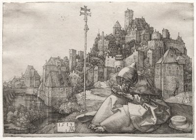 St. Anthony Reading, 1519. tekijältä Albrecht Dürer