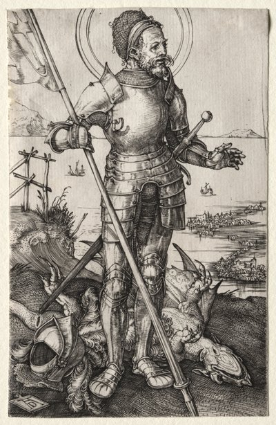 St. George jalkaisin tekijältä Albrecht Dürer