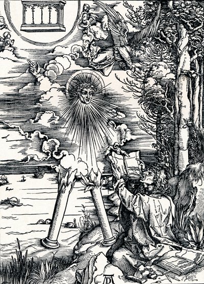 St John Devouring the Book, 1498 1906 tekijältä Albrecht Dürer