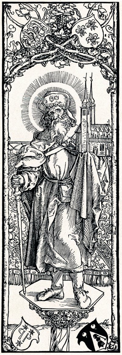Pyhä Sebaldus pääkaupungissa, 1906 tekijältä Albrecht Dürer