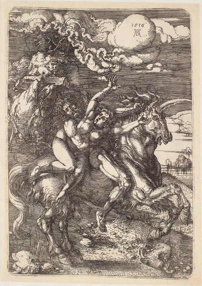 Proserpinan sieppaus tekijältä Albrecht Dürer