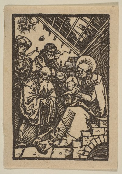 The Adoration of the Kings.n.d. tekijältä Albrecht Dürer