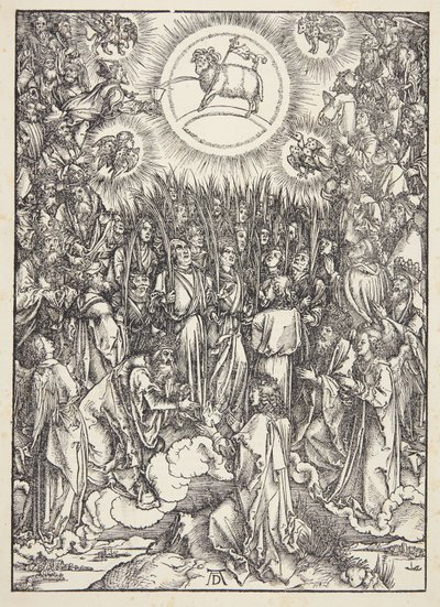 Karitsan palvonta tekijältä Albrecht Dürer