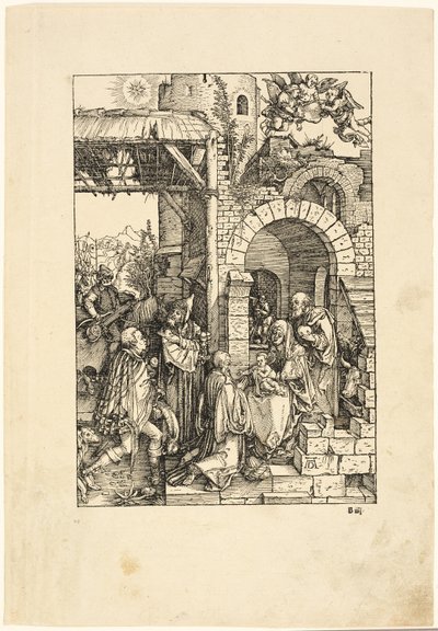 The Adoration of the Magi, neitsyen elämästä tekijältä Albrecht Dürer