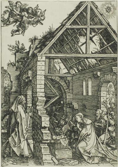 Paimenten palvonta, Neitsyen elämästä tekijältä Albrecht Dürer