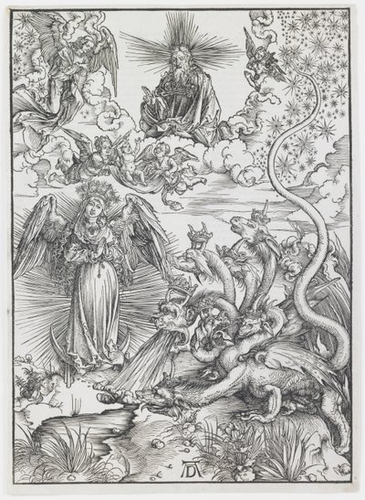 The Apocalyptic Woman, sarjasta "The Apocalypse" tekijältä Albrecht Dürer