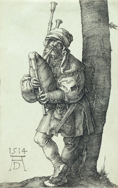 Säkkisäkki, 1514 tekijältä Albrecht Dürer