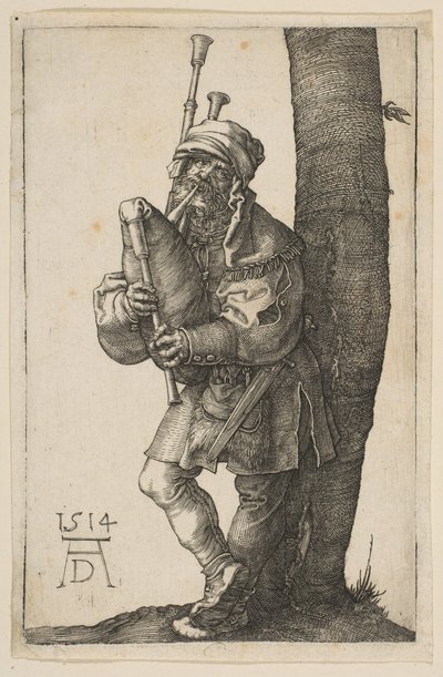 Säkkisäkki, 1514. tekijältä Albrecht Dürer
