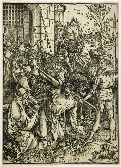 Ristin kantaminen Suuresta kärsimyksestä tekijältä Albrecht Dürer