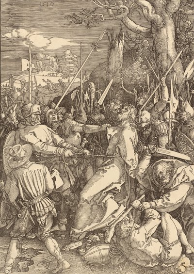 Kristuksen pettäminen, 1510. tekijältä Albrecht Dürer