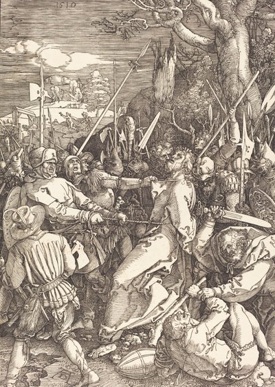 Kristuksen pettäminen, 1510. tekijältä Albrecht Dürer