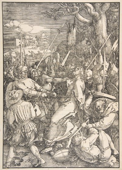 Kristuksen pettäminen, teoksesta The Large Passion.n.d. tekijältä Albrecht Dürer