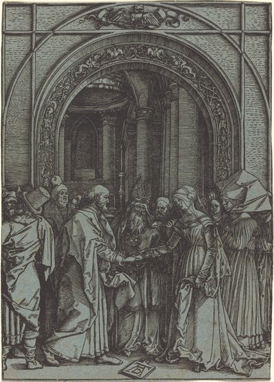 Neitsyen kihlaus tekijältä Albrecht Dürer