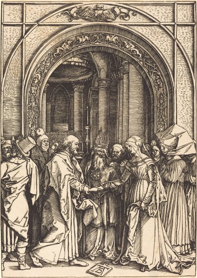 Neitsyen kihlaus tekijältä Albrecht Dürer