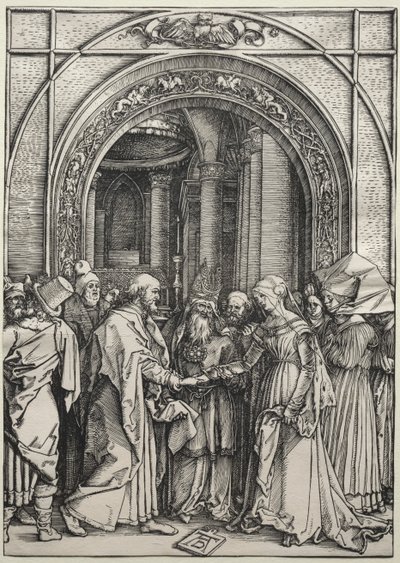 Neitsyen kihlaus tekijältä Albrecht Dürer