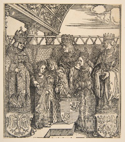 Prinssien kongressi Wienissä.n.d. tekijältä Albrecht Dürer