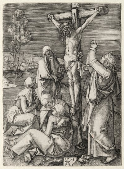 Ristiinnaulitseminen, 1508. tekijältä Albrecht Dürer