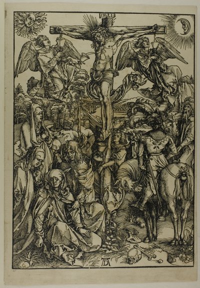 Ristiinnaulitseminen, The Large Passion tekijältä Albrecht Dürer