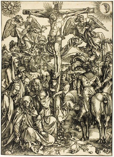 Ristiinnaulitseminen, The Large Passion tekijältä Albrecht Dürer