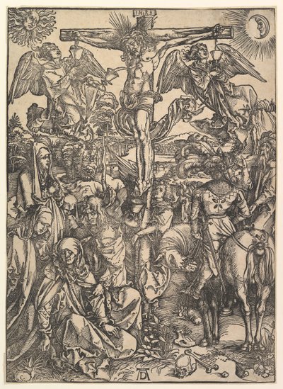 Ristiinnaulitseminen, The Large Passion, n. 1498. tekijältä Albrecht Dürer