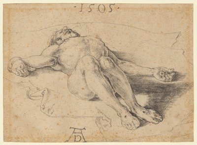 Kuollut Kristus tekijältä Albrecht Dürer