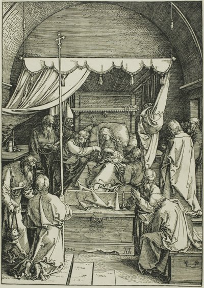 Neitsyt Marian kuolema, Neitsyt Marian elämästä. tekijältä Albrecht Dürer