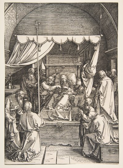Neitsyen kuolema, Neitsyen elämästä, 1510. tekijältä Albrecht Dürer