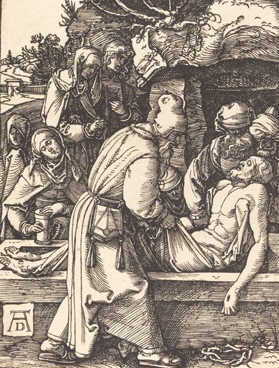 The Deposition, luultavasti c. 15091510. tekijältä Albrecht Dürer