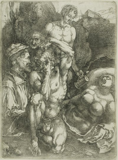 Epätoivoinen Mies tekijältä Albrecht Dürer