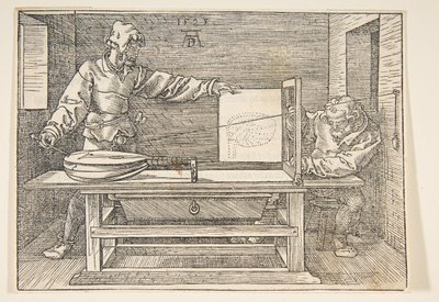 Luutun valmistelija.n.d. tekijältä Albrecht Dürer